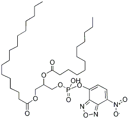 1-PALMITOYL-2-[12-[(7-NITRO-2-1,3-BENZOXADIAZOL-4-YL)AMINO]DODECANOYL]-SN-GLYCERO-3-PHOSPHATE(MONOSODIUM SALT) Struktur