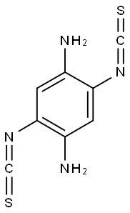 1,4-PHENYLENEDIAMINEDIISOTHIOCYANATE Struktur