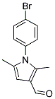 1-(4-BROMOPHENYL)-2,5-DIMETHYL-1H-PYRROLE-3-CARBALDEHYDE Struktur