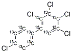 13C12-2,3,4,4',5-PENTACHLOROBIPHENYL Struktur