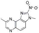 3,8-DIMETHYL-2-NITRO-3H-IMIDAZO[4,5-F]QUINOXALINE Struktur