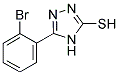 5-(2-BROMO-PHENYL)-4H-[1,2,4]TRIAZOLE-3-THIOL Struktur