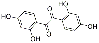 1,2-DI(2,4-DIHYDROXYPHENYL)ETHANE-1,2-DIONE Struktur