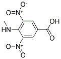 3,5-DINITRO-4-METHYLAMINO-BENZOIC ACID Struktur