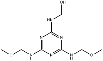 TRIMETHYLOL MELAMINE Struktur