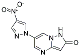 6-(4-NITRO-1H-PYRAZOL-1-YL)PYRAZOLO[1,5-A]PYRIMIDIN-2(1H)-ONE Struktur