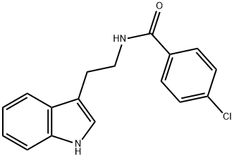 (4-CHLOROPHENYL)-N-(2-INDOL-3-YLETHYL)FORMAMIDE Struktur