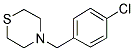 4-(4-CHLOROBENZYL)THIOMORPHOLINE Struktur