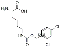 H-LYS(2,4-DICL-Z)-OH Struktur