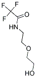 2-HYDROXYETHYL-2'-TRIFLUOROACETAMIDOETHYLETHER Struktur