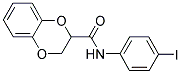 N-(4-IODOPHENYL)-2,3-DIHYDRO-1,4-BENZODIOXINE-2-CARBOXAMIDE Struktur