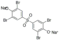 DISODIUM 2,6-DIBROMO-4-[(3,5-DIBROMO-4-OXIDOPHENYL)SULFONYL]BENZENOLATE Struktur