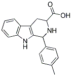 1-P-TOLYL-2,3,4,9-TETRAHYDRO-1H-B-CARBOLINE-3-CARBOXYLIC ACID Struktur