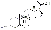 5-PREGNEN-3ALPHA,20BETA-DIOL Struktur