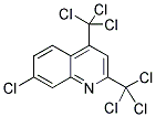 2,4-BIS(TRICHLOROMETHYL)-7-CHLOROQUINOLINE Struktur