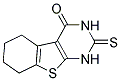 2-THIOXO-2,3,5,6,7,8-HEXAHYDRO[1]BENZOTHIENO[2,3-D]PYRIMIDIN-4(1H)-ONE Struktur