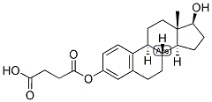 1,3,5(10)-ESTRATRIEN-3,17-BETA-DIOL 3-HEMISUCCINATE Struktur