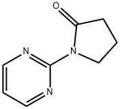 1-(2-PYRIMIDINYL)-2-PYRROLIDINONE Struktur