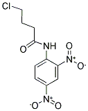 4-CHLORO-N-(2,4-DINITROPHENYL)BUTANAMIDE Struktur