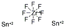 STANNOUS OCTAFLUOROZIRCONATE Struktur