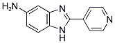 2-PYRIDIN-4-YL-1H-BENZIMIDAZOL-5-AMINE Struktur