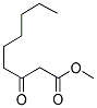 METHYL 3-KETONONANOATE Struktur