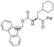 FMOC-BETA-CYCLOHEXYL-ALA-SASRIN(TM)-RESIN Struktur