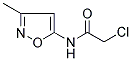 2-CHLORO-N-(3-METHYLISOXAZOL-5-YL)ACETAMIDE Struktur