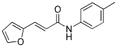 3-FURAN-2-YL-N-P-TOLYL-ACRYLAMIDE Struktur