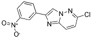 6-CHLORO-2-(3-NITROPHENYL)IMIDAZO[1,2-B]PYRIDAZINE Struktur