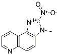 3-METHYL-2-NITRO-3H-IMIDAZO[4,5-F]QUINOLINE-2-14C Struktur