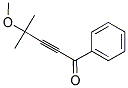 4-METHOXY-4-METHYL-1-PHENYL-PENT-2-YN-1-ONE Struktur