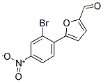 5-(2-BROMO-4-NITRO-PHENYL)-FURAN-2-CARBALDEHYDE Struktur