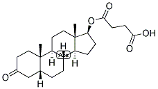 5-BETA-ANDROSTAN-17-BETA-OL-3-ONE HEMISUCCINATE Struktur