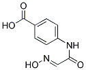 4-[[(2E)-2-(HYDROXYIMINO)ETHANOYL]AMINO]BENZOIC ACID Struktur