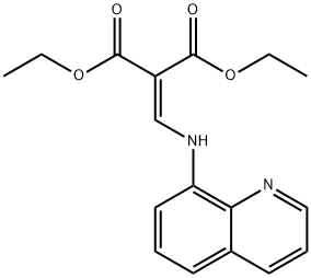 DIETHYL 2-((8-QUINOLYLAMINO)METHYLENE)PROPANE-1,3-DIOATE