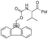 FMOC-VAL-WANG RESIN Struktur