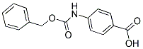 4-BENZYLOXYCARBONYLAMINOBENZOIC ACID Struktur