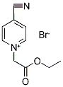 ETHYL 2-(4-CYANOPYRIDINIUM-1-YL)ACETATE BROMIDE Struktur