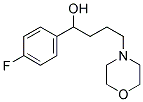 4-FLUORO-A-(3-MORPHOLINOPROPYL)BENZYL ALCOHOL Struktur