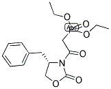 N-(DIETHYLPHOSPHONOACETYL) (4S)-BENZYL-2-OXAZOLIDINONE Struktur