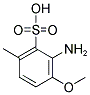 P-CRESIDINE-6-SULFONIC ACID Struktur