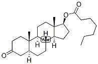 5-ALPHA-ANDROSTAN-17-BETA-OL-3-ONE ENANTHATE Struktur