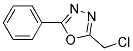 2-(CHLOROMETHYL)-5-PHENYL-1,3,4-OXADIAZOLE Struktur