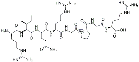 ARG-ILE-GLN-ARG-GLY-PRO-GLY-ARG Struktur