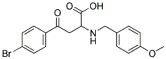 4-(4-BROMOPHENYL)-2-[(4-METHOXYBENZYL)AMINO]-4-OXOBUTANOIC ACID Struktur