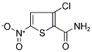 3-CHLORO-5-NITROTHIOPHENE-2-CARBOXAMIDE Struktur