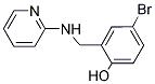 4-BROMO-2-(PYRIDIN-2-YLAMINOMETHYL)-PHENOL Struktur