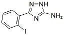 3-(2-IODOPHENYL)-1H-1,2,4-TRIAZOL-5-AMINE Struktur