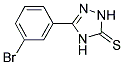 5-(3-BROMO-PHENYL)-2,4-DIHYDRO-[1,2,4]TRIAZOLE-3-THIONE Struktur